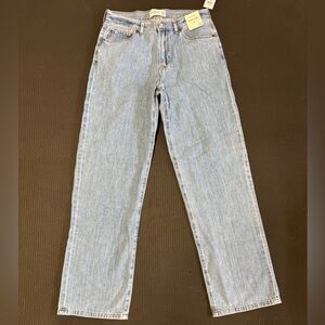Abercrombie Kids Light Blue Baggy Jeans
